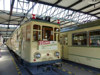 Allemagne: Straßenbahn-Museum Thielenbruch à 51069 Köln-Dellbrück (Thielenbruch)