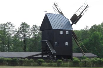 Allemagne: Werbeliner Bockwindmühle Reibitz im Schullandheim Reibitz à 04509 Reibitz