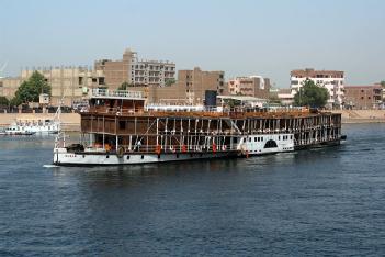 Egypt: Paddle Ship - Steam Ship Sudan = SS Karnak in Luxor