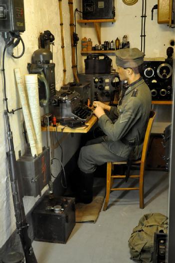 France: LE GRAND BUNKER Musée du Mur de l'Atlantique in 14150 Ouistreham