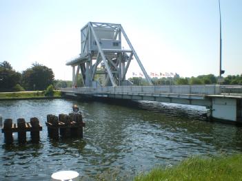 France: Pegasus Bridge - Pegasusbrücke in 14970 Bénouville