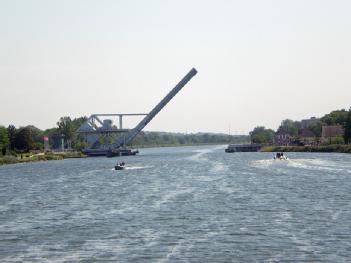 France: Pegasus Bridge - Pegasusbrücke in 14970 Bénouville