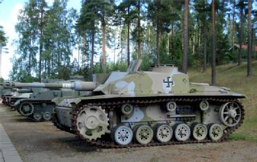 Finland: Pansarmuseet - The Parola Tank Museum - see: Panssarimuseo - Armoured Vehicle Museum in 13721 Parola