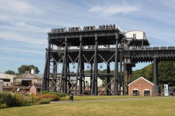 Great Britain (UK): Anderton Boat Lift - Schiffshebewerk in CW9 6FW Anderton