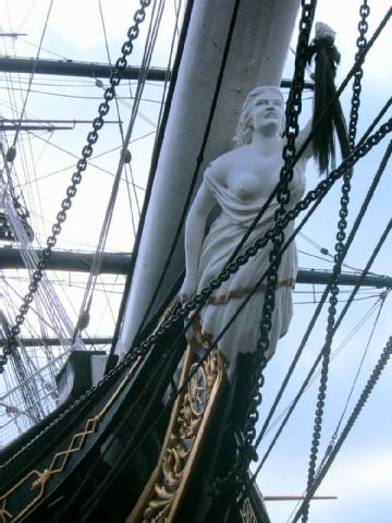 Great Britain (UK): Cutty Sark Clipper Ship in SE10 9HT London