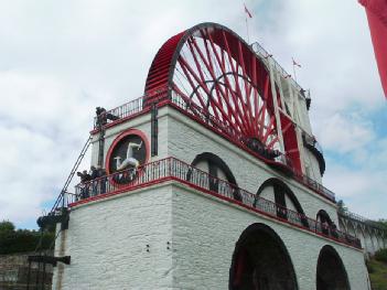 Great Britain (UK): Great Laxey Wheel - „Lady Isabella“ in IM4 7NL Laxey