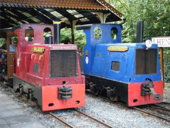 Great Britain (UK): Groudle Glen Railway in IM4 Onchan