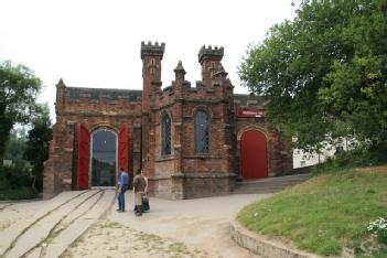 Great Britain (UK): Ironbridge Gorge Museums and Ironbridge Tourist Information Centre in TF8 7DQ Coalbrookdale