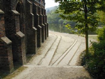 Great Britain (UK): Ironbridge Gorge Museums and Ironbridge Tourist Information Centre in TF8 7DQ Coalbrookdale