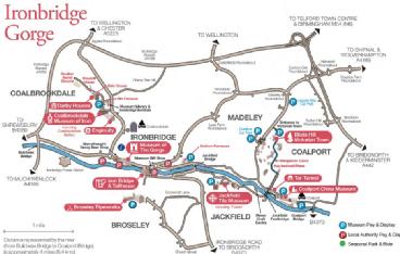 Great Britain (UK): Ironbridge Gorge Museums and Ironbridge Tourist Information Centre in TF8 7DQ Coalbrookdale