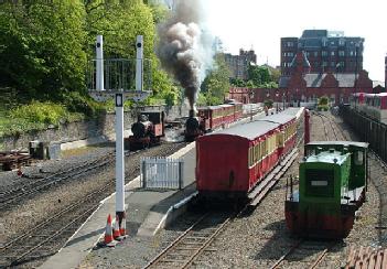 Great Britain (UK): Isle of Man Railway - Douglas Railway Station in IM1 1BR Douglas