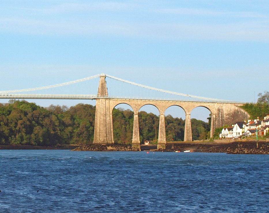 Menai Suspension Bridge Museum Finder Guide Radio Tech   Uk Menai Bridge R 