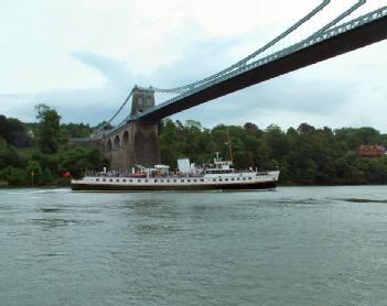 Royaume Uni: Menai Suspension Bridge à LL57 2HZ Bangor