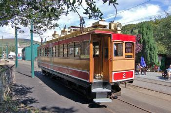 Great Britain (UK): Snaefell Mountain Railway in IM4 7NH Laxey