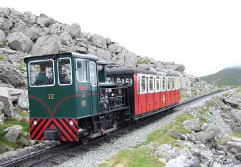 Great Britain (UK): Snowdon Mountain Railway in LL55 4TY Llanberis