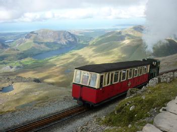 Great Britain (UK): Snowdon Mountain Railway in LL55 4TY Llanberis