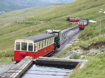 Great Britain (UK): Snowdon Mountain Railway in LL55 4TY Llanberis