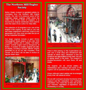 Great Britain (UK): Bolton Steam Museum - Northern Mill Engine Society in BL1 4EU Bolton