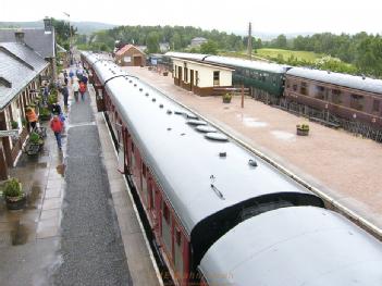 Great Britain (UK): Strathspey Railway in PH22 1PY Aviemore