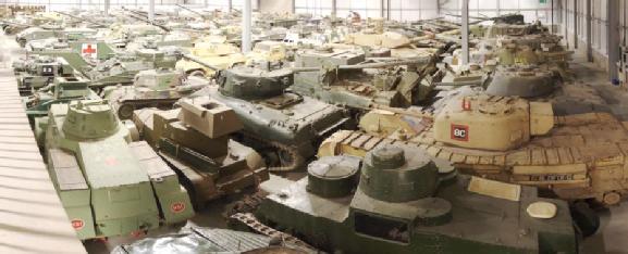 Great Britain (UK): The Tank Museum in BH20 6JG Bovington