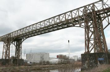 Grossbritannien (UK): Warrington Transporter Bridge in WA1 1NA Warrington