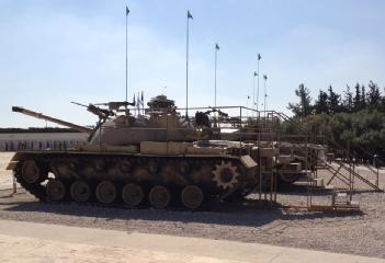 Israel: Yad La-Shiryon, The Amored Corps Memorial Museum (Tank Museum) Latrun in 99762 Latrun M.P. Shimshon