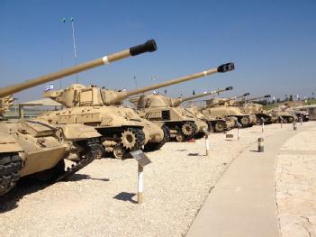 Israel: Yad La-Shiryon, The Amored Corps Memorial Museum (Tank Museum) Latrun in 99762 Latrun M.P. Shimshon