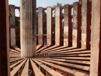 Indie: Jantar Mantar in Delhi à 110001 New Delhi