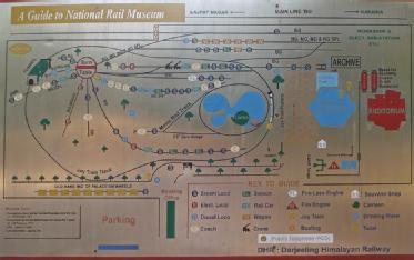 India: National Rail Museum of India in 110021 New Delhi