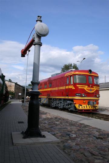 Latvia (Latvia, Riga): Latvijas dzelzceļa vēstures muzejs - The Latvian Railway History Museum in 1048 Riga