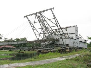 Malaysia: Tanjung Tualang Tin Dredge No. 5 in 31000 Batu Gajah