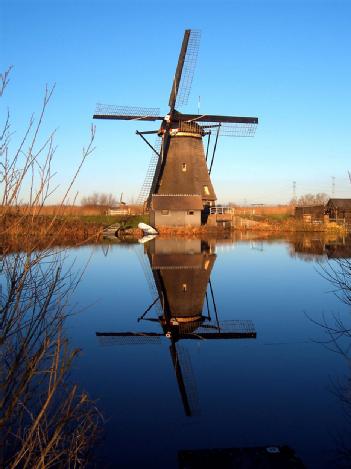 Netherlands: De molens van Kinderdijk in 2961 AS Kinderdijk