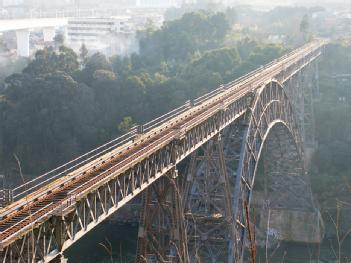 Portugal: Ponte Maria Pia in 4430-999 Porto / Vila Nova de Gaia