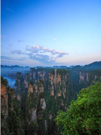 People's Republic of China: Bailong Elevator - Bailong-Aufzug - 百龙天梯 in 8FWF+82 Wulingyuan, Zhangjiajie- 张家界市武陵源区