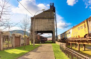 Chile: Museo Nacional Ferroviario Pablo Neruda in 479-2019 Temuco