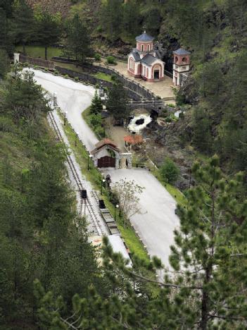 Serbia: Club 8 - Feldbahnanlage im Tal der Kamišina - Field railway in the Kamišina valley in Mokra Gora - Мокра Гора