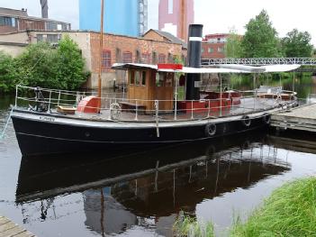 Sweden: Å/B Kuriren - Steam boat Kuriren in 77730 Smedjebacken