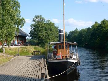 Suède: Å/B Kuriren - Steam boat Kuriren à 77730 Smedjebacken