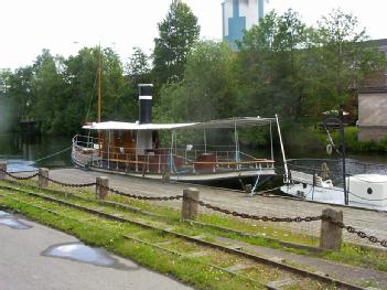 Sweden: Ångfartyget Runn - Steam boat Runn in 77730 Smedjebacken