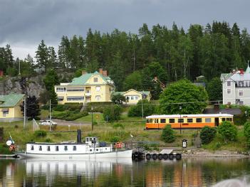 Sweden: Ångfartyget Runn - Steam boat Runn in 77730 Smedjebacken