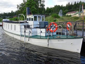 Sweden: Ångfartyget Runn - Steam boat Runn in 77730 Smedjebacken