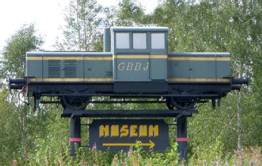 Sweden: GrängesBergsBanornas Järnvägsmuseum (GBBJ) in 77222 Grängesberg