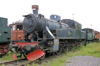 Sweden: GrängesBergsBanornas Järnvägsmuseum (GBBJ) in 77222 Grängesberg