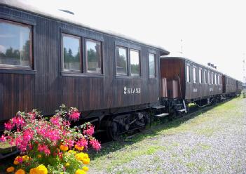 Sweden: GrängesBergsBanornas Järnvägsmuseum (GBBJ) in 77222 Grängesberg