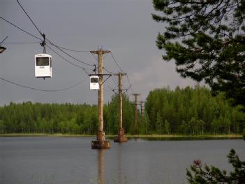 Sweden: Linbanan Kristineberg-Boliden - Luftseilbahn Norsjö in 93593 Norsjö