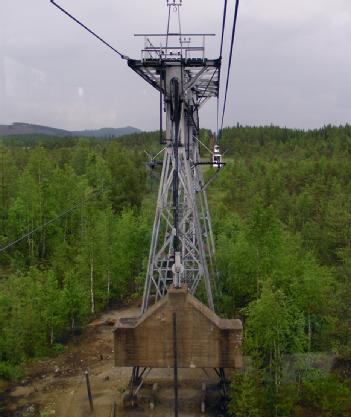 Sweden: Linbanan Kristineberg-Boliden - Luftseilbahn Norsjö in 93593 Norsjö