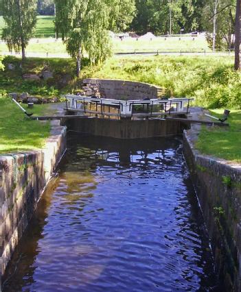 Sweden: Strömsholms Kanal - Kanalmuseet Skantzen in 73440 Hallstahammar