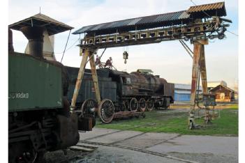 Slovenia: Slovenski železniški muzej - The Railway Museum in 1000 Ljubljana (Laibach)