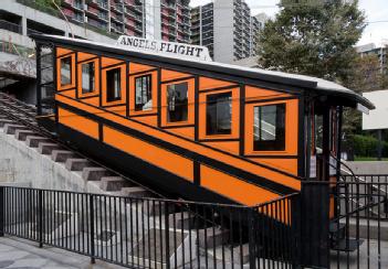 United States of America (USA): Angels Flight in 90013 Los Angeles