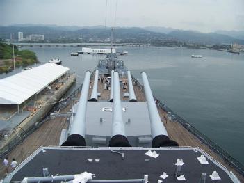 United States of America (USA): Battleship USS Missouri Memorial in 96818 Pearl Harbor